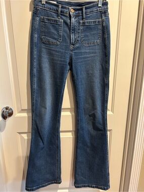 Gap 70s Flare High Rise Jeans Size 27/4r